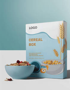 Individuell Bedruckte Zusammenklappbare Aufbewahrungsbox für Lebensmittelverpackungen Getreide-Einzelhandels-Kartonschachteln für Müsli im Großhandel - Product Image 3