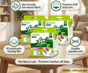 Pannolini per Adulti Usa e Getta Taglia M Grande, Alta Assorbenza, Prevenzione Perdite 3D, Superficie ad Asciugatura Rapida, per Uomini e Donne, Comfort Quotidiano - Product Image 5