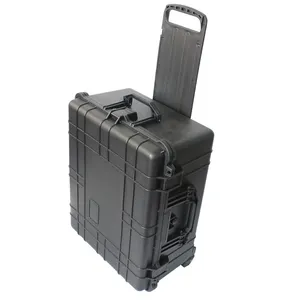 Large Capacity Flight Box Plastic Waterproof Travel Trolley Case for Machine