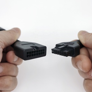 Özel Molex mikro-fit 3.0mm Pitch 4 6 8 10 12 14 16 20 Pin erkek dişi konnektör Overmolding tel tesisat kablosu - Product Image 4