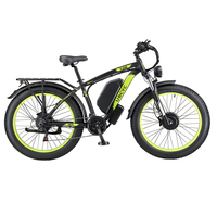 Fabricant chinois, nouveau design, vélo de montagne électrique de haute qualité de 26 pouces avec cadre en acier, batterie au lithium, moteur à moyeu arrière