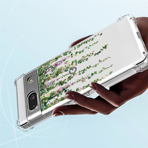 Sang Trọng Màu Hồng Hoa Chống Sốc Mềm TPU Điện Thoại Trường Hợp Đối Với <span class=keywords><strong>Google</strong></span> Pixel 9 Pro Điện Thoại Di Động Bìa - Product Image 5