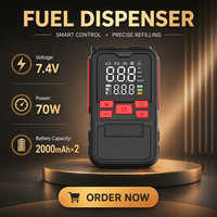 Compresseur d'air portable sans fil 150 PSI multi-buses pour pneus, en plastique ABS, avec écran LCD et lumière d'urgence pour voiture et matelas pneumatique
