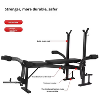 Banc de musculation Excel portable réglable avec support d'haltères équipement de gymnastique à domicile pour banc de presse et entraînement au squat