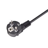 Câble de cordon d'alimentation européen CEE7/17 Schuko avec approbation VDE Iec C19 C13 C5