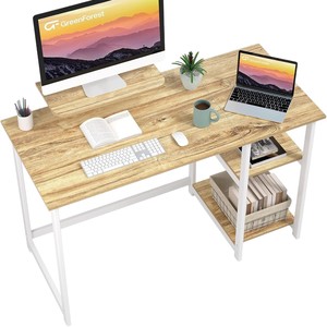 Cross-border simple office desk, bedroom table, small apartment rental room writing desk, home desktop computer desk - Product Image 5
