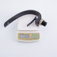 Robinet de salle de bain certifié UPC de conception fantaisie finition noire robinet de lavage en laiton robinet mitigeur de bassin d'eau chaude et froide