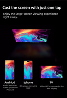 Projecteur DLP 4K professionnel WOWOTO Android 13.0, vidéo RGB, zoom optique 3D, home cinéma Android