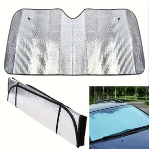 Barato coche Universal plata 160*80CM protector solar escudo térmico sombrilla - Product Image 5
