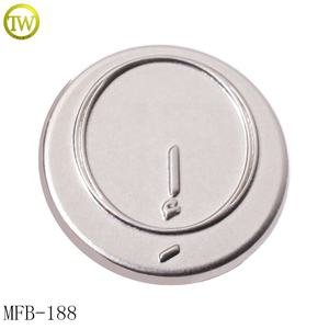 Giacca su misura bottoni occidentali placcato oro goffrato logo borchie in metallo cucito con gambo bottoni <span class=keywords><strong>per</strong></span> <span class=keywords><strong>cappotto</strong></span> - Product Image 6