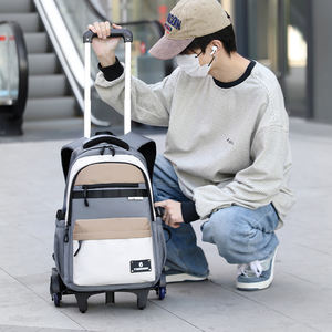 Mochilas Escolares con Ruedas <span class=keywords><strong>de</strong></span> Alta Calidad para Niños, <span class=keywords><strong>Mochila</strong></span> con Ruedas para Estudiantes <span class=keywords><strong>de</strong></span> Primaria y Secundaria - Product Image 5