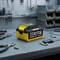 Batterie d'outil électrique rechargeable compacte 20V 2.0Ah 18650 pour perceuses et clés à chocs MAK