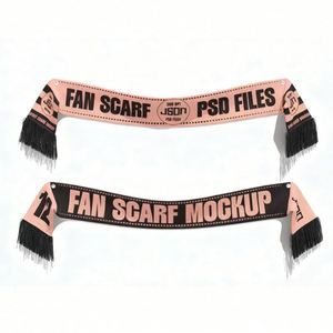 Bufanda de Fanático con Diseño Personalizado, Impresión de Logotipo Personalizado para el Evento de Fútbol 2026 en Norteamérica, Regalo Promocional, Venta al Por Mayor - Product Image 4