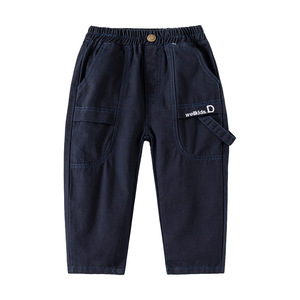 2024 primavera nuovi pantaloni Casual comodi e versatili per ragazzi giovani eleganti <span class=keywords><strong>Cargo</strong></span> per bambini all'ingrosso dritti lunghi alla moda - Product Image 2