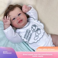 Poupée Reborn en vinyle souple Sunnyfan, poupée bébé mignonne et dodue, peut être habillée comme on le souhaite