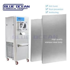 ブルーオーシャンステンレス鋼ソフトアイスクリームメーカー3ノズル付きフロアスタンドフルーツミルク水ナッツ用途 - Product Image 2