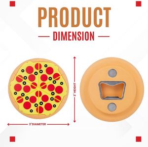 Abridor Magnético de PVC Personalizado, Imán de Goma Suave para Refrigerador con Impresión de Logotipo para Promoción y Recuerdo - Product Image 5