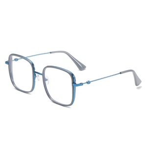 <span class=keywords><strong>Gafas</strong></span> de <span class=keywords><strong>Montura</strong></span> Grande para Mujer, Lentes Transparentes, <span class=keywords><strong>Gafas</strong></span> Extra Grandes, <span class=keywords><strong>Montura</strong></span> Cuadrada Estereoscópica de Moda - Product Image 2