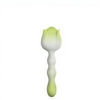 Silikon Ultra-Mini Abnehmbarer Rosen-Vibrator für Frauen Orgasmus-Punkt-Stimulator AV-Stick Wasserdicht IPX7 Umweltfreundlich Know Select