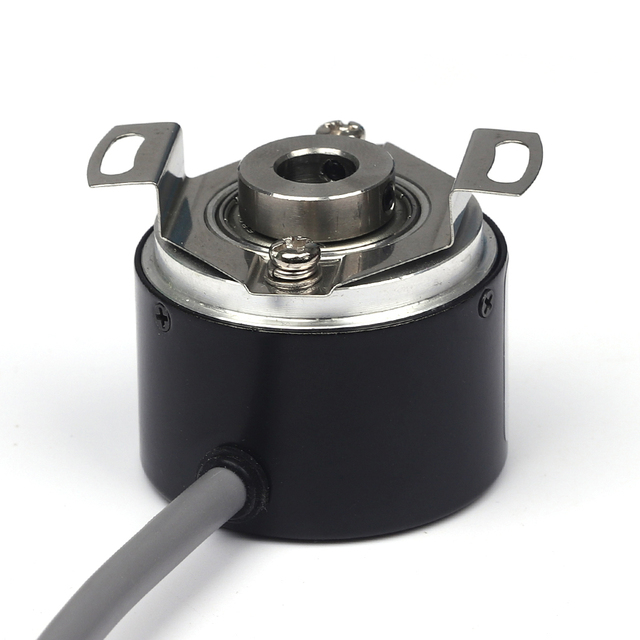 1000 pulses rotary encoder AB phase Sider Out Line diameter 38mm shaft 6mm incremental solid shaft encoder