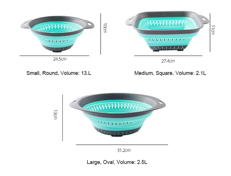 Panier d'évier d'angle en silicone - Passoire magnétique pliable pour fruits et légumes | Leroy Panier d'évier d'angle en silicone - Passoire magnétique pliable pour fruits et légumes | Leroy