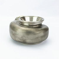 Roue de compresseur turbo à roulement à billes G25, 0,92 A/R, Vband, acier inoxydable, boîtier de turbine inversé