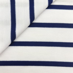 Tela de Punto Elástica con Rayas Horizontales Teñidas en Hilo T/R/SPX para Camisetas, Blusas y Vestidos Casuales de Mujer - Product Image 3
