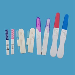 Hcg mang thai nước tiểu nhanh chóng Kit kiểm tra thiết bị nước tiểu thử thai Dải trong ống nghiệm mang thai Bộ dụng cụ xét nghiệm - Product Image 6