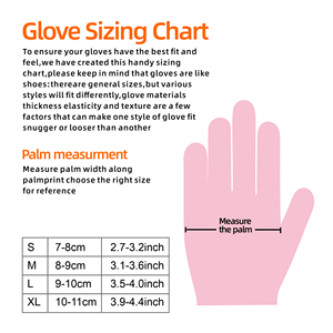 Hypoallergenic Powder Free Pink Nitrile Gloves Latex Free Disposable Ultra Soft Touch Pediatric Care Use - Product Image 5