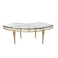 Pendentif en cristal de luxe, verre trempé transparent, anneau en acier inoxydable doré, style européen, librement combinable, mobilier de maison