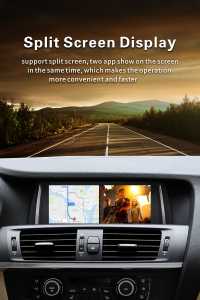 8-Core Android 14 coche multimedia estéreo GPS navegación coche REPRODUCTOR DE DVD adecuado para BMW F25F26 inalámbrico carplay Android auto - Product Image 4
