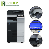 REOEP Printer warna penuh mesin fotokopi bekas Printer Refurbished Volume kecil untuk Konica Minolta bizhub C368 C458 C558