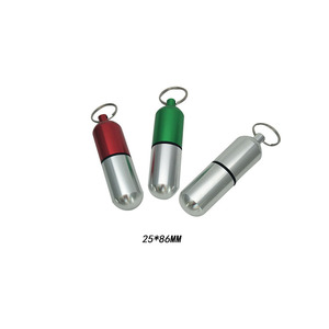 25 * 86毫米促销礼品标志印刷防水铝大药丸药盒支架容器胶囊瓶 - Product Image 4