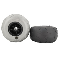 Roues à roulettes pneumatiques gonflables personnalisées de 7,5 pouces, pneus ballon de qualité supérieure, roues pneumatiques pour la plage, vente chaude