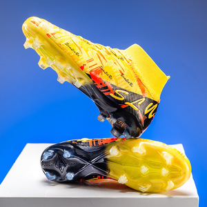 Chaussures de football de haute qualité pour hommes, enfants, étudiants, adolescents, chaussures de foot personnalisées pas chères, chaussures de sport d'extérieur, chaussures d'entraînement de football - Product Image 5