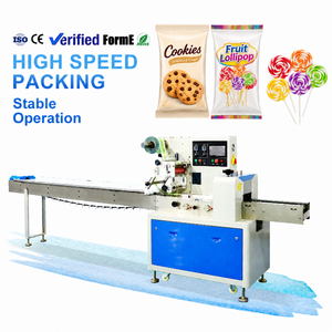 Máquina Automática para Envasar Galletas, Dulces y Piruletas en Bolsas de Plástico - Product Image 1