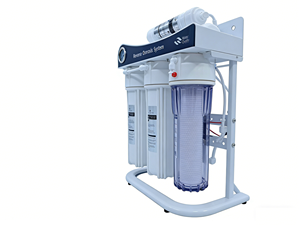 Sistema de Filtración de Agua Bajo el Fregadero para el Hogar, 100G, 5 Etapas, con Medidor, Marco de Acero Inoxidable, Filtración de 5 Etapas que Elimina [Contaminantes] - Product Image 1