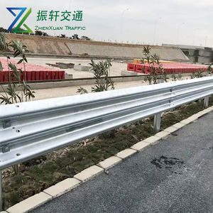 מכירות ישירות במפעל של Q235 לוחות מעקה גלי פלדה מגולוון עבור מניעת התרסקות כביש - Product Image 2