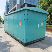 Poste de distribution industriel préfabriqué en acier intégré Zhong'an Electric ZBW-12/0.4-1600, distribution d'énergie haute tension 12 kV
