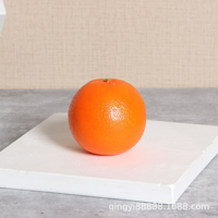 Modèle de fruit en mousse orange réaliste, accessoire de décoration pour la maison, la cuisine, les vitrines de supermarché et les systèmes pédagogiques