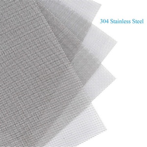 Tùy Chỉnh 304 Thép Không Gỉ Dệt Dây Lưới Màn Hình Khác Nhau Lưới Lỗ Kích Thước Dây Lưới Vải SS Lưới - Product Image 6