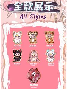 Figura da collezione giocattolo per bambini di tre anni 800% l'<span class=keywords><strong>intelligenza</strong></span> del corpo alla bambola di peluche dialogo con scatola cieca a tema "congelata" - Product Image 6