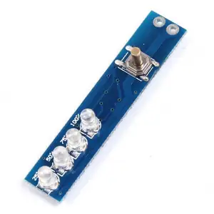 Single Lithium Battery Capacity Indicator LED Display Board Panel Capacity Power Level Indicator For 1pcs 18650 Lithium Battery