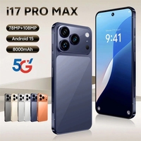 Teléfono Móvil 5G Versión Directa de Fábrica, CPU Deca Core, Doble SIM HD, Excelente para Juegos, 108MP, Económico