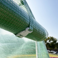 Serre tunnel professionnelle à faible coût pour l'agriculture et le jardinage, idéale pour la culture de fleurs et plantes - En promotion