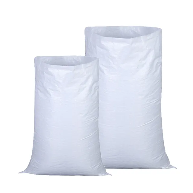 50kg 25kg Pp 폴리 프로필렌 짠 시멘트 곡물 쌀 비료 비닐 봉투 포장 중국 공급 업체