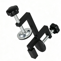 Pince de table universelle en acier en forme de C, à vis, à angle réglable, pour montage DIY, fixation pour établi de menuiserie, fournie par l'usine