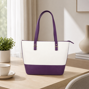 Women Tote Bag Set Three Piece <b>Handbag</b> Large Capacity Shoulder Bag Shopping Purse with <b>Small</b> Pouch and Round Coin Case - Product Image 4