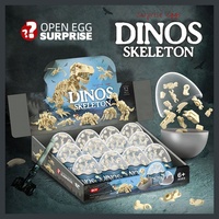 Bloques de construcción de dinosaurios, minijuegos de bloques de construcción, figuras, bloques de construcción, juguetes para niños