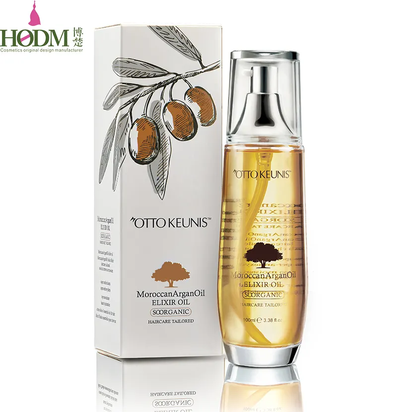 Moroccan Cosmetic Repair Damaged Hair Serum Care Light Texture Argan Oil for straightening curl hair